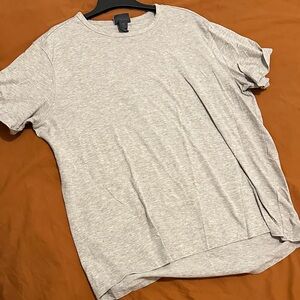 H&M Light Gray Short Sleeve Tee